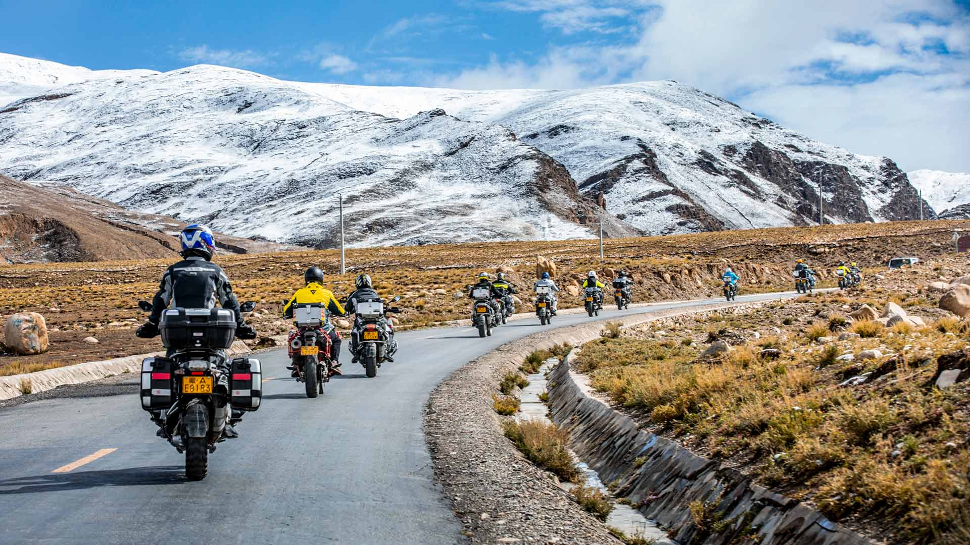Tibet overland motorcycle tour